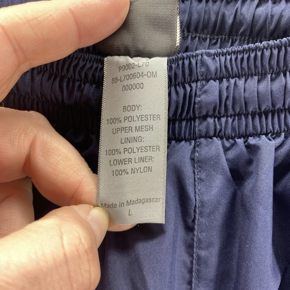 Champion Sweatpants Mens Large Blue Activewear‎ Outdoor Drawstring Stretch